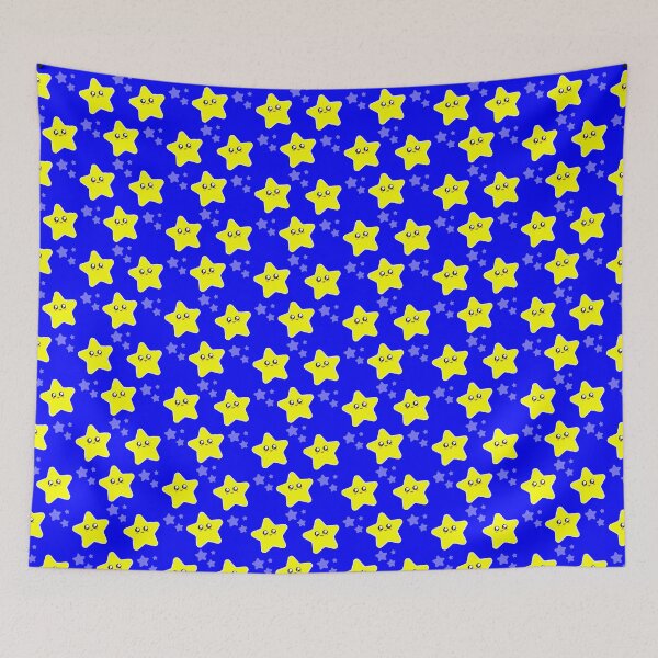 Item preview, Lucky Stars (blue background) designed and sold by TatiDesigns222.