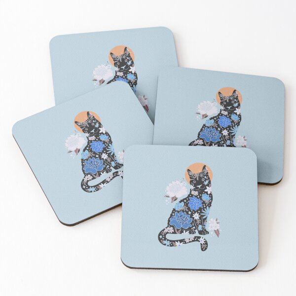 Item preview, Saint Oliver in Cerulean designed and sold by artsylyons.
