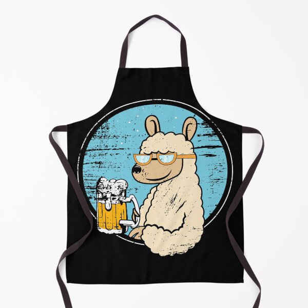 Item preview, Llama with dark beer designed and sold by monkesticker.