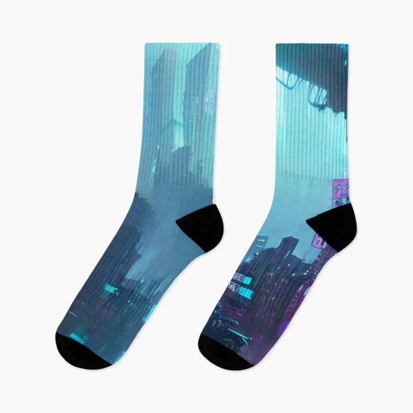 Item preview, Blue Haze - Cyber City Scene designed and sold by Delerat7.
