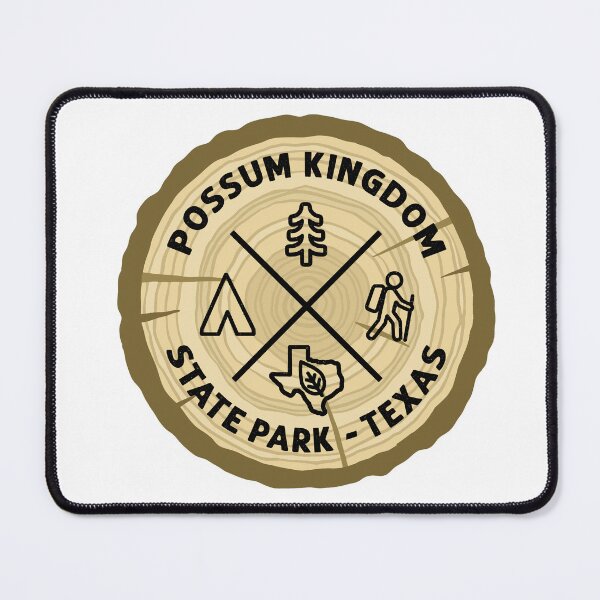 Item preview, Possum Kingdom State Park Log Slice designed and sold by VanyaKar.