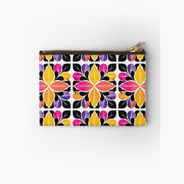 Item preview, Mary Quant-Inspired Florals in Autumn Tones designed and sold by TopArtsy.