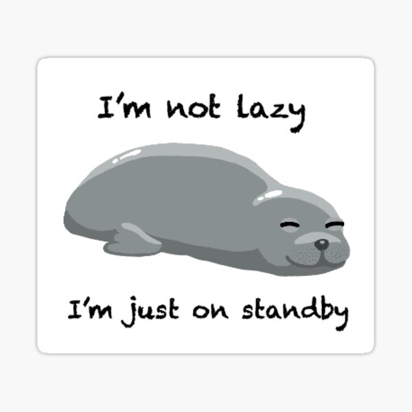 Item preview, Standby Hawaiian Monk Seal designed and sold by UndertheSeaOSU.