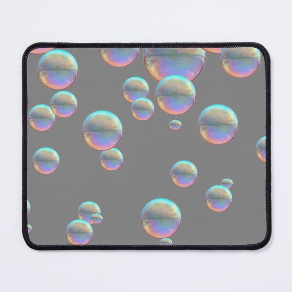Item preview, IRIDESCENT SOAP BUBBLES GREY ART designed and sold by sharlesart.
