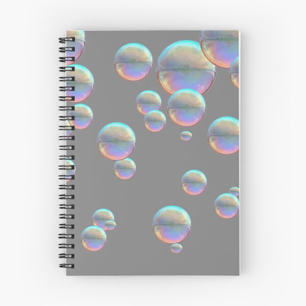 Item preview,  IRIDESCENT SOAP BUBBLES GREY ART designed and sold by sharlesart.