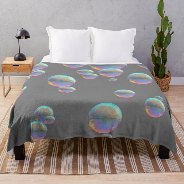Item preview,  IRIDESCENT SOAP BUBBLES GREY ART designed and sold by sharlesart.