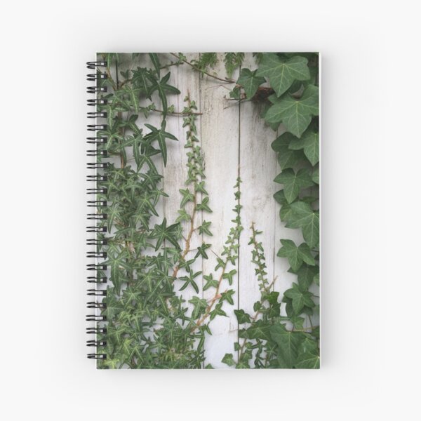Ivy stripes Spiral Notebook