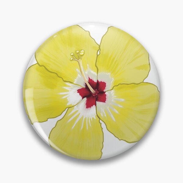 Item preview, Hibisco rojo amarillo designed and sold by Shana Gardner.
