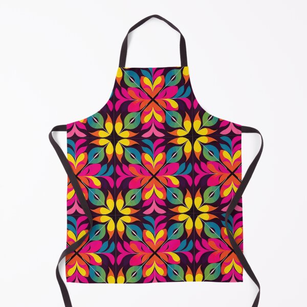 Item preview, Mary Quant-Inspired Autumn Leaves Pattern designed and sold by TopArtsy.