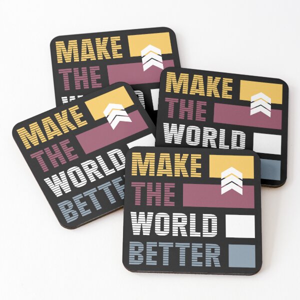 Item preview, make the world better designed and sold by ajkbilder.