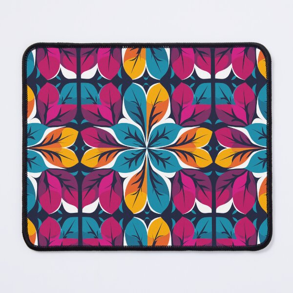 Item preview, Bold Autumn Leaves in Mary Quant Style designed and sold by TopArtsy.