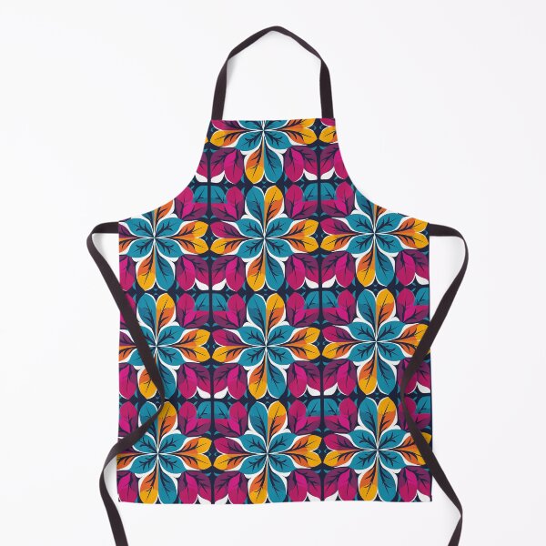 Item preview, Bold Autumn Leaves in Mary Quant Style designed and sold by TopArtsy.