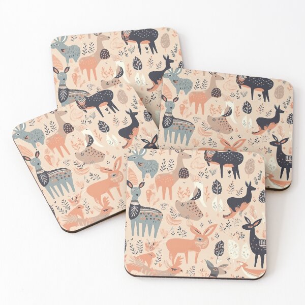 Item preview, animal inspired boho pattern designed and sold by Dreamakerstudio.