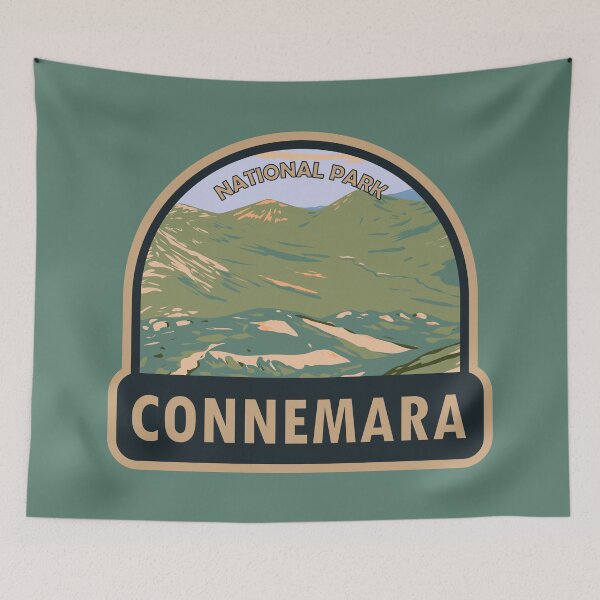 Item preview, Connemara National Park Ireland Twelve Bens designed and sold by KrisSidDesigns.