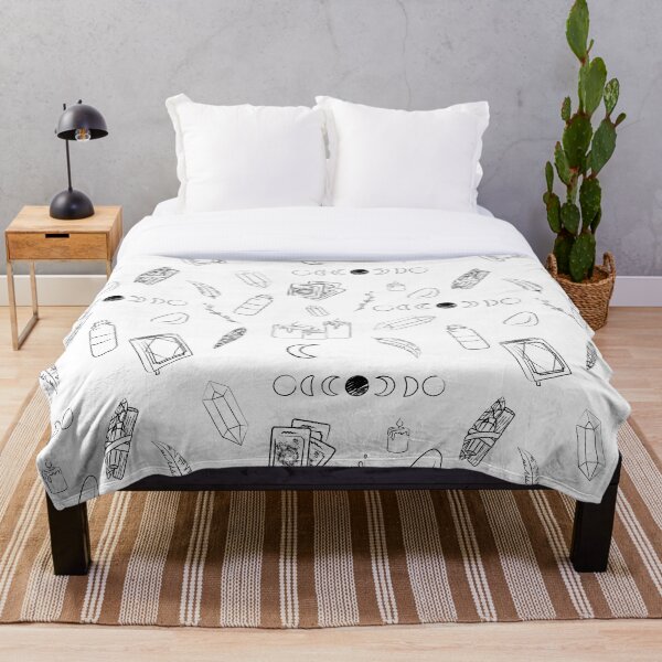 Witchy Stuff Throw Blanket