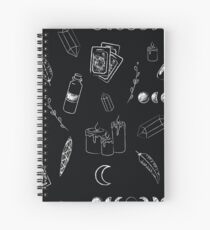 Witchy Stuff in black Spiral Notebook