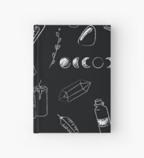 Witchy Stuff in black Hardcover Journal