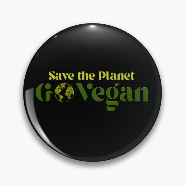 Item preview, go vegan designed and sold by ZenStickConcept.