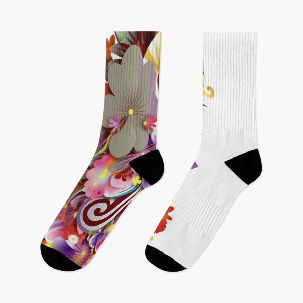 Item preview, MULTICOLORED FLORAL #01 designed and sold by DaniBravo.