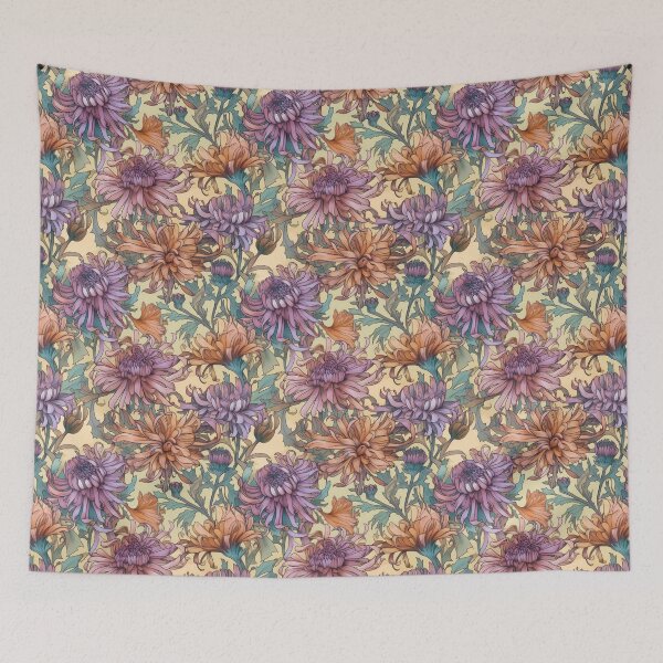 Item preview, Aster September Birth flower designed and sold by ArtistMark00.