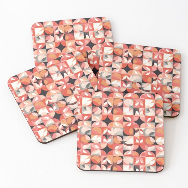 Item preview, Mary Quant-Inspired Groovy Square Patterns designed and sold by TopArtsy.