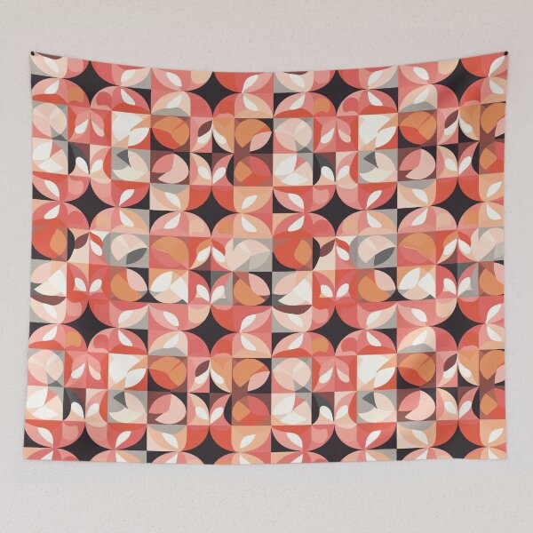 Item preview, Mary Quant-Inspired Groovy Square Patterns designed and sold by TopArtsy.