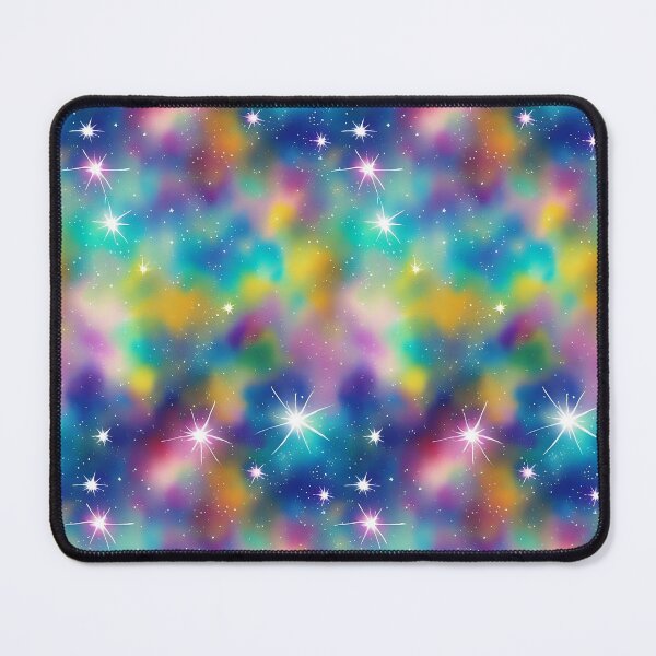 Item preview, Colorful Bright Stars in the Universe Seamless Pattern, Watercolor designed and sold by Girly-Universe.