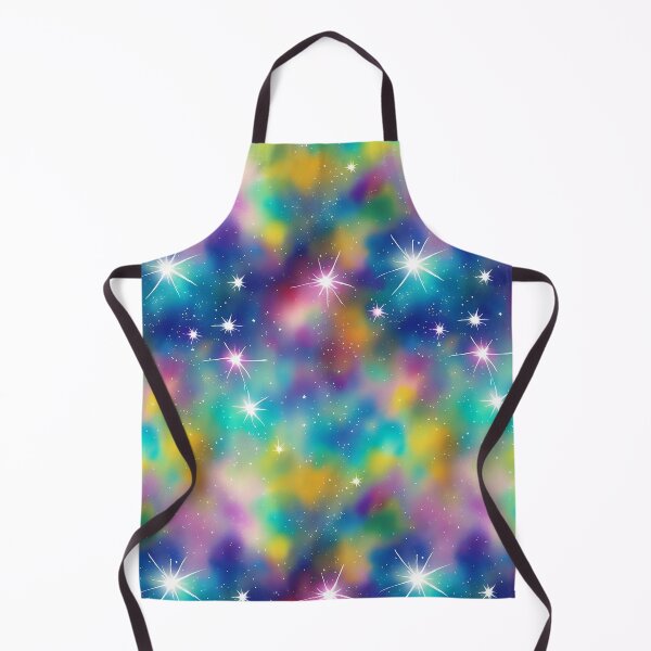 Item preview, Colorful Bright Stars in the Universe Seamless Pattern, Watercolor designed and sold by Girly-Universe.