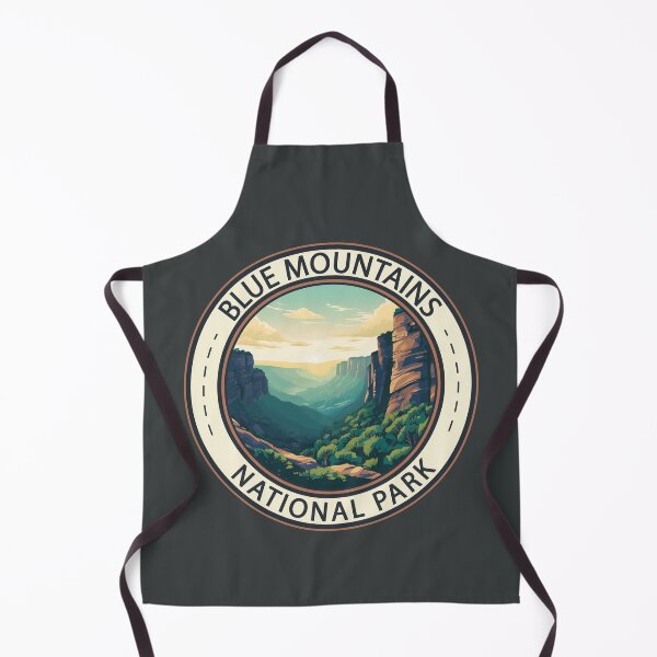 Item preview, Blue Mountains National Park Australia Emblem designed and sold by KrisSidDesigns.