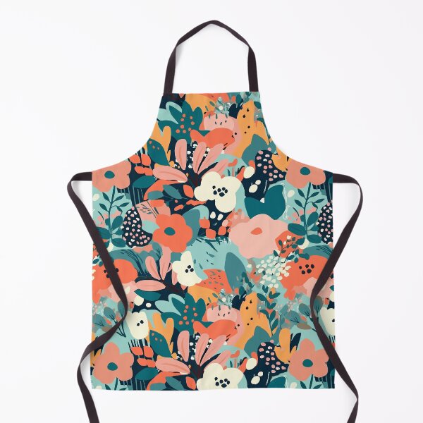 Item preview, Summer Garden Abstract Floral Pattern designed and sold by semisoberme.