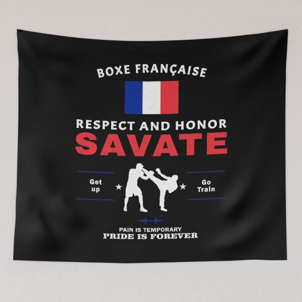 Item preview, Savate Kickboxer designed and sold by NicGrayGraphic.