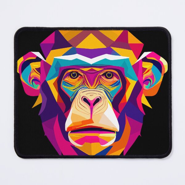 Item preview, Abstract Monkey Vector designed and sold by InstaCards.