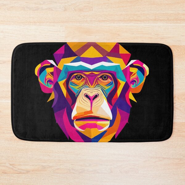 Item preview, Abstract Monkey Vector designed and sold by InstaCards.