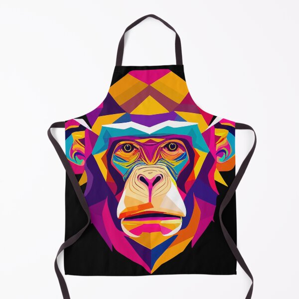Item preview, Abstract Monkey Vector designed and sold by InstaCards.