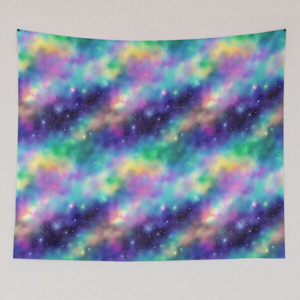 Item preview, Bright Stars in the Universe Seamless Pattern, Watercolor designed and sold by Girly-Universe.