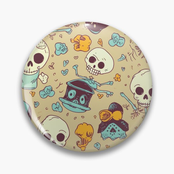 Item preview, Funny Cartoon Skeleton Pattern Art Design #15 designed and sold by Pexelpanoramas.