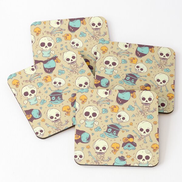 Item preview, Funny Cartoon Skeleton Pattern Art Design #15 designed and sold by Pexelpanoramas.