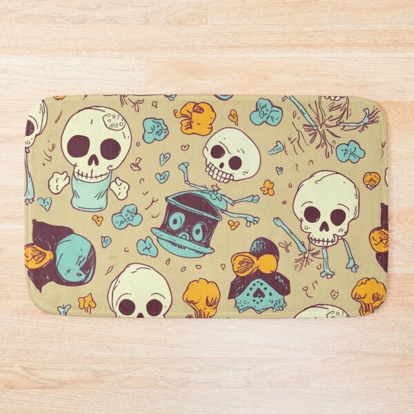 Item preview, Funny Cartoon Skeleton Pattern Art Design #15 designed and sold by Pexelpanoramas.