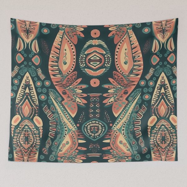 Item preview, bohemian patterns designed and sold by Dreamakerstudio.