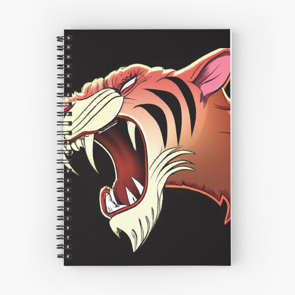 Item preview, Saber-toothed tiger cartoon predator designed and sold by Imutobi.