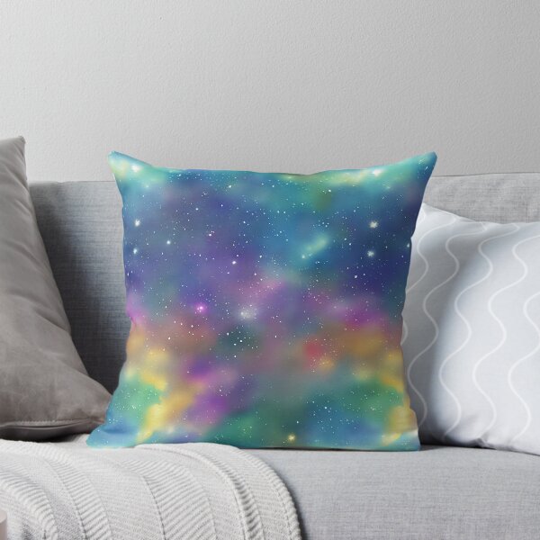 Item preview, Bright Stars in the Universe Seamless Pattern, Watercolor designed and sold by Girly-Universe.