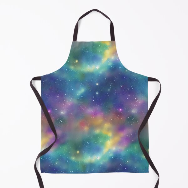 Item preview, Bright Stars in the Universe Seamless Pattern, Watercolor designed and sold by Girly-Universe.