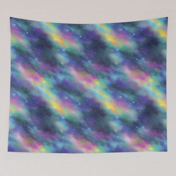 Item preview, Bright Stars in the Universe Seamless Pattern, Watercolor designed and sold by Girly-Universe.
