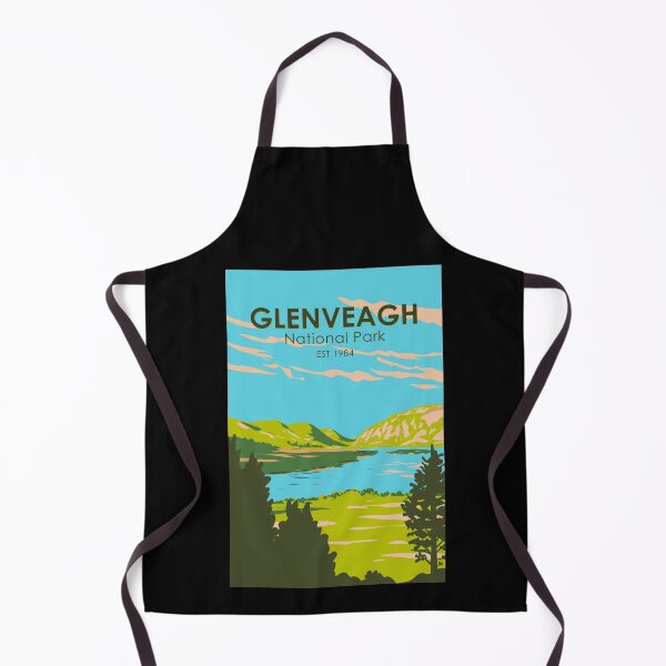 Item preview, Glenveagh National Park Ireland Lough Veagh Travel Art Vintage designed and sold by KrisSidDesigns.