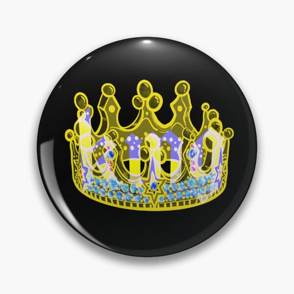Item preview, KINGS CROWN BLACK designed and sold by GIVENGRACE.ART.