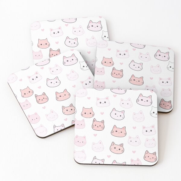 Item preview, Cute Cat Pattern designed and sold by Splargo Digital Prints.