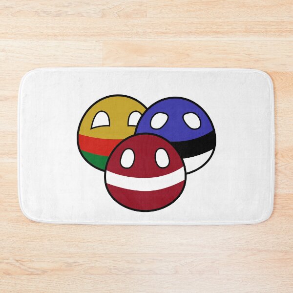 Item preview, Baltic States Polandballs designed and sold by NaNaSpaceStore.