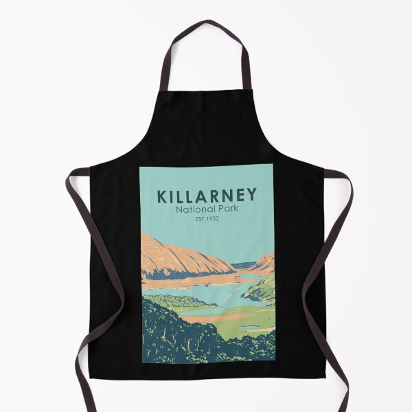 Item preview, Killarney National Park Ireland Travel Art Vintage designed and sold by KrisSidDesigns.
