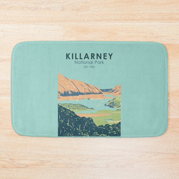 Item preview, Killarney National Park Ireland Travel Art Vintage designed and sold by KrisSidDesigns.