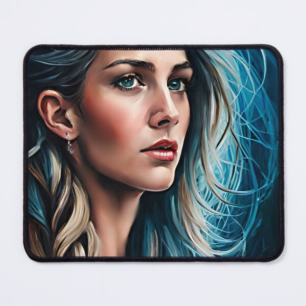 Item preview, Portrait of a young romantic woman #2 designed and sold by Armajay.